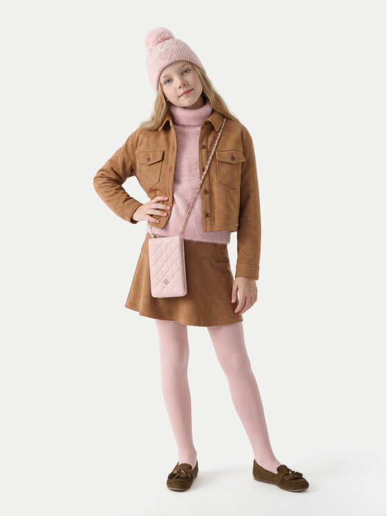 Guess Guess Särkjakk J6BH04 W3952 Helepruun Regular Fit