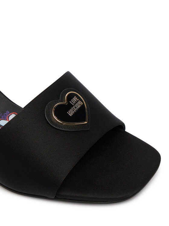 LOVE MOSCHINO LOVE MOSCHINO Şlapi JA28215G0OJO0000 Negru