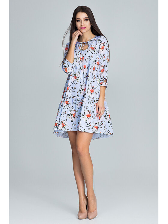 FIGL FIGL Šaty M598 Farebná Regular Fit