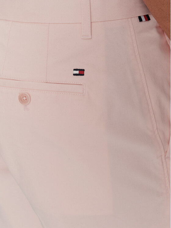 Tommy Hilfiger Tommy Hilfiger Šortky z materiálu Brooklyn MW0MW23563 Růžová Regular Fit