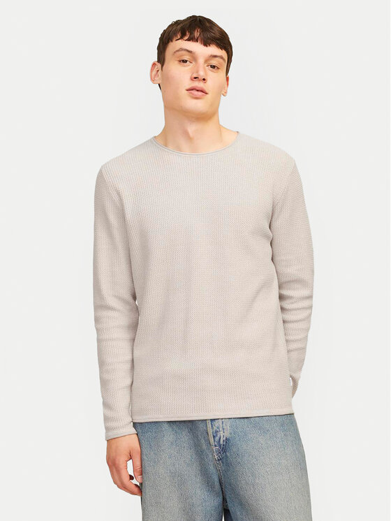 Jack&Jones Džemperis Cooper 12258407 Bēšs Regular Fit