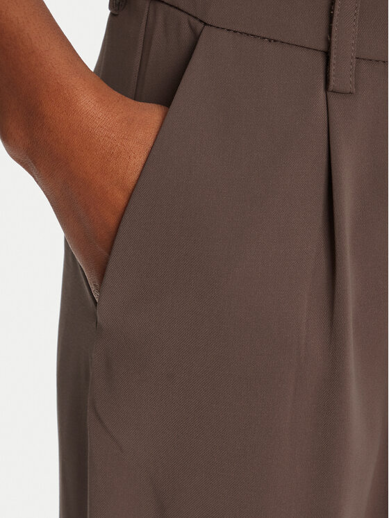 BARDOT BARDOT Pantaloni di tessuto Sloane Straight 58620PB3 Marrone Regular Fit