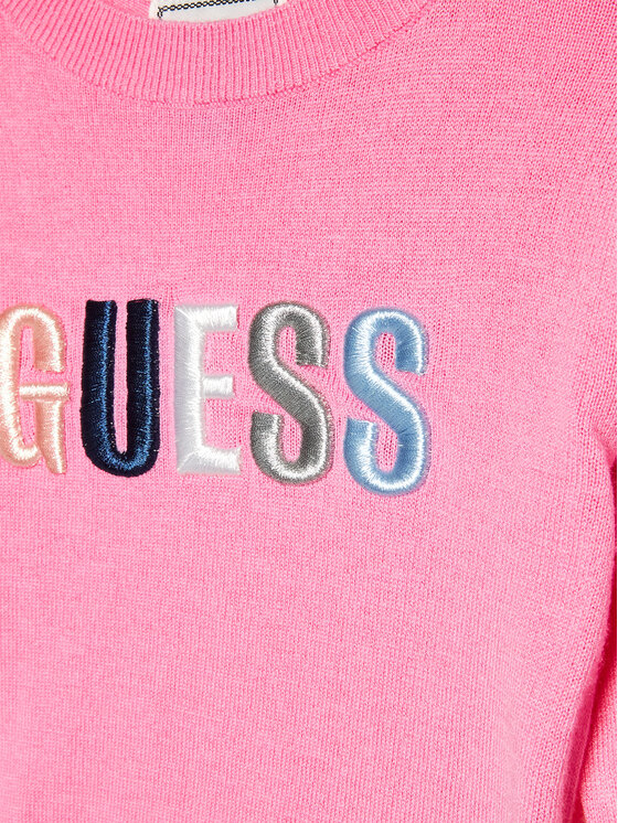 Guess Guess Sweter K3GR00 Z36I0 Różowy Regular Fit