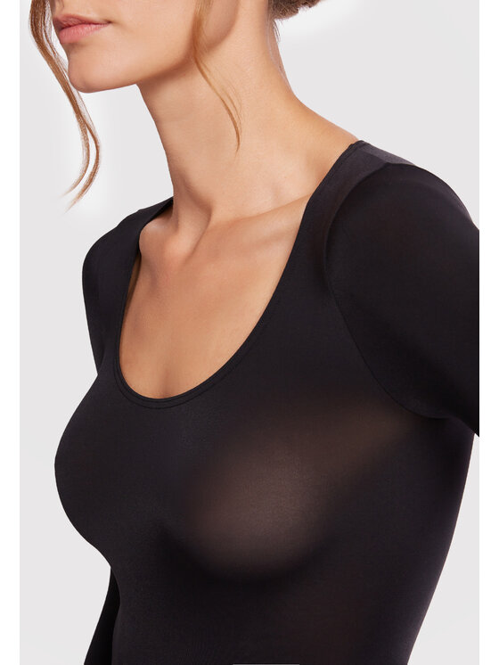 Wolford Боди Buenos Aires 78055 Черен Slim Fit | Modivo.bg