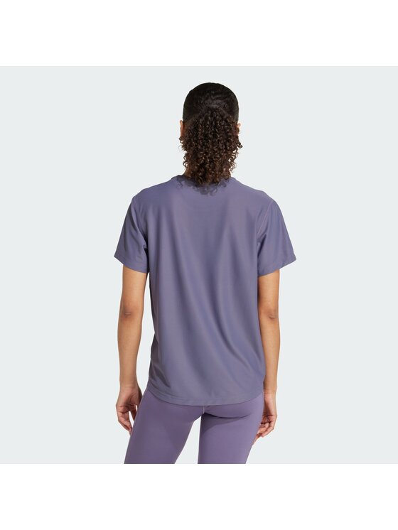 adidas adidas Koszulka techniczna 126455 Fioletowy Regular Fit