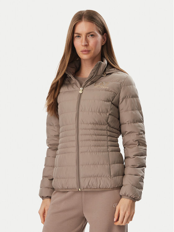 EA7 Emporio Armani Übergangsjacke 8NTB23 TNF8Z U6100 Beige Regular Fit