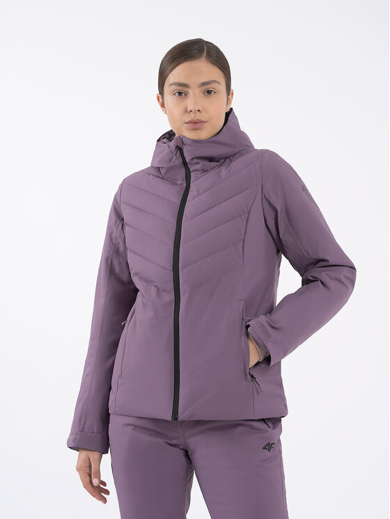 4F 4F Μπουφάν για σκι 4FAW23TJACF122 Μωβ Regular Fit