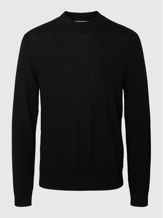 Selected Selected Felpa 16096253_black Nero Regular Fit