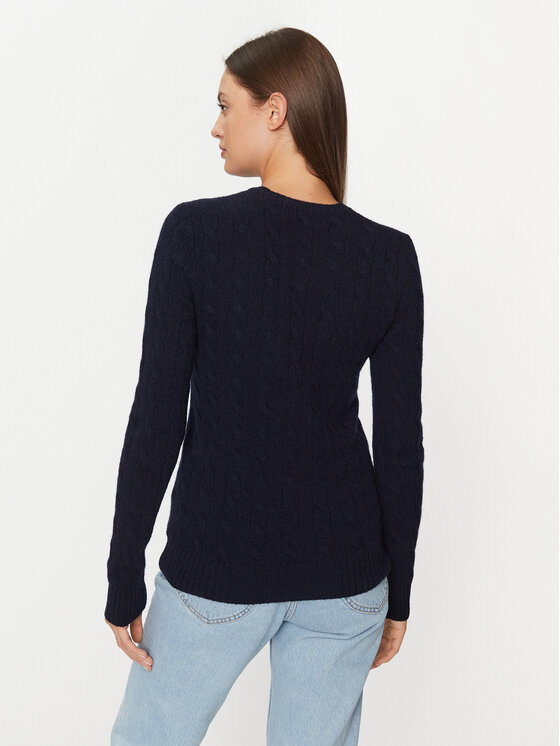 Polo Ralph Lauren Polo Ralph Lauren Πουλόβερ 211910421003 Σκούρο μπλε Regular Fit