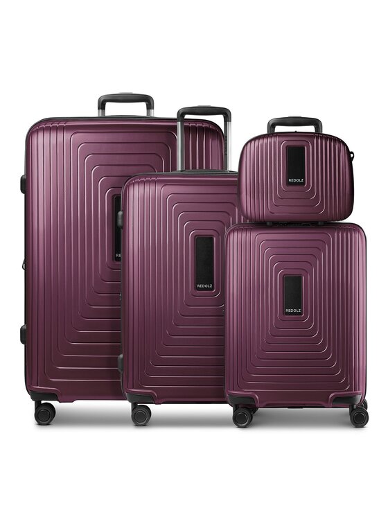Redolz Redolz Komplet walizek 310434 Czerwony