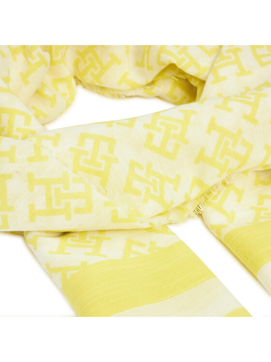 Tommy Hilfiger Tommy Hilfiger Fular Beach Summer Mono Scarf AW0AW16030 Galben