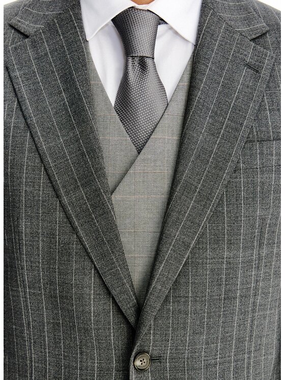 Pako Lorente Pako Lorente Marynarka P26SP-3G-025 Szary Slim Fit