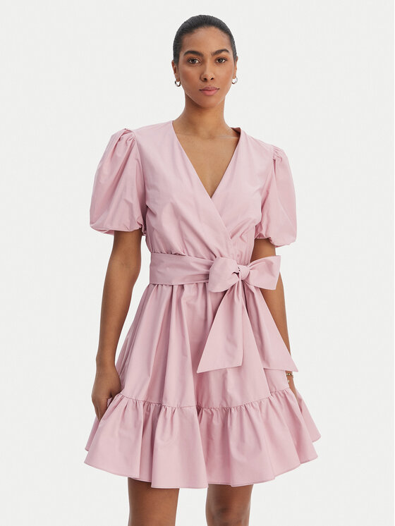 Fracomina Rochie cocktail FY26SD1037W40001 Roz Regular Fit