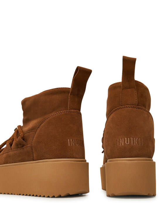 Inuikii Inuikii Škornji za sneg Classic Low Platform 75204-004 Rjava