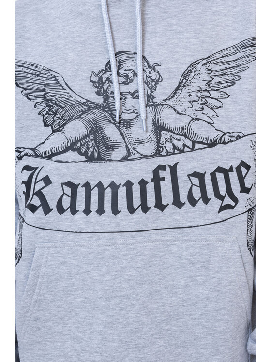 Kamuflage Kamuflage Bluza Hellfire Szary Oversize