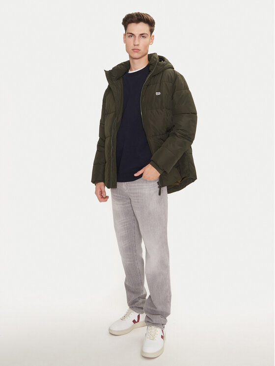 Lee Lee Зимно яке 112355678 Зелен Regular Fit