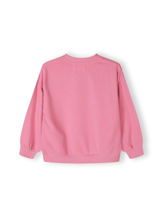 MINOTI MINOTI Bluza 22fleece54 Różowy Regular Fit