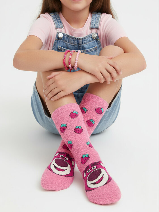 Toy Story Toy Story Skarpety długie CEO-ACCCS-AW25-302DPTS Różowy
