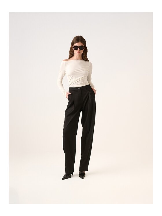 La Mania La Mania S dlhými rukávmi ENZA Écru Classic Fit