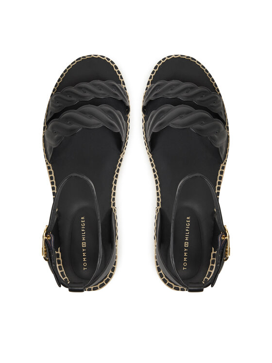 Tommy Hilfiger Tommy Hilfiger Espadrilles FW0FW08496 Fekete