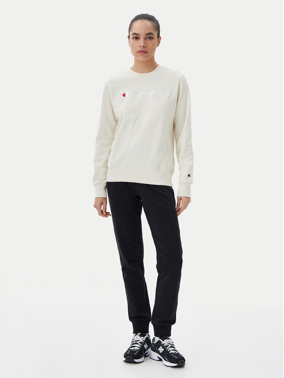 Champion Champion Majica dugih rukava 117752 Écru Regular Fit