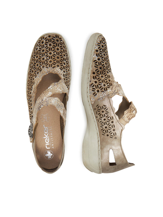 Rieker Rieker Halbschuhe 413G4-90 Beige