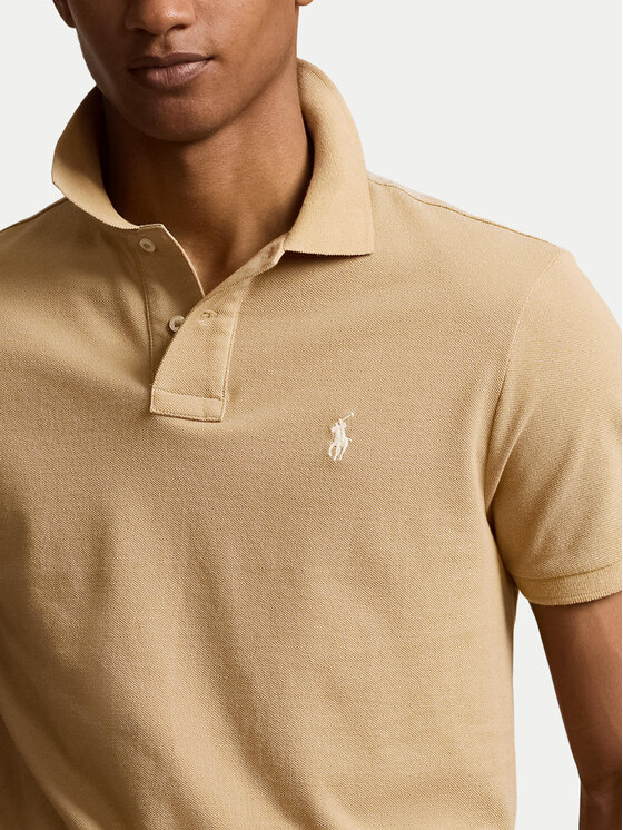 Polo Ralph Lauren Polo Ralph Lauren Polokošeľa 710536856379 Béžová Slim Fit