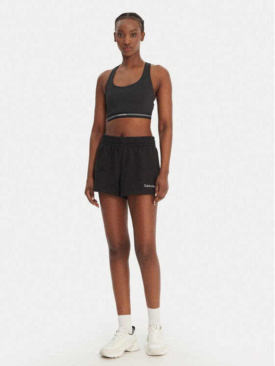 Calvin Klein Performance Calvin Klein Performance Sportovní kraťasy LVGWS6S804 Černá Regular Fit