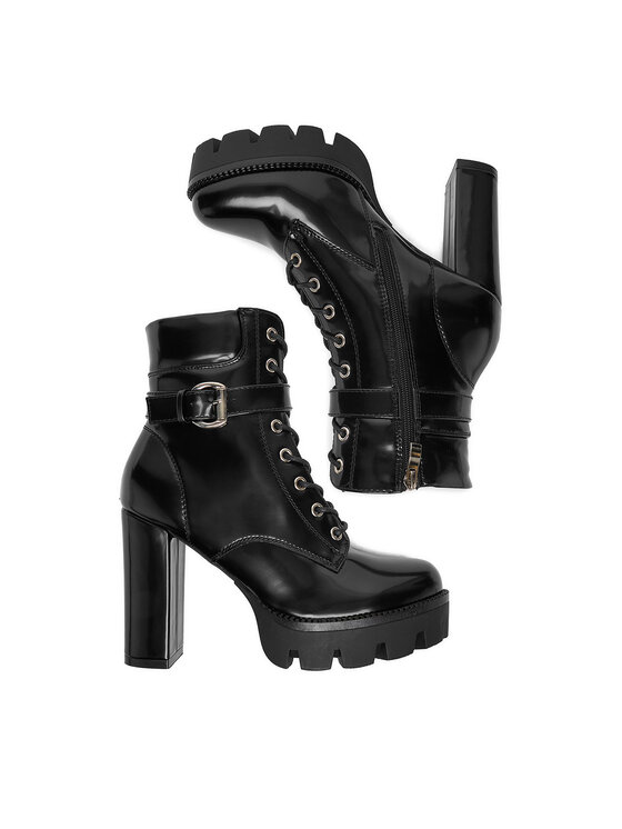 DeeZee DeeZee Botine 23756-1 Negru