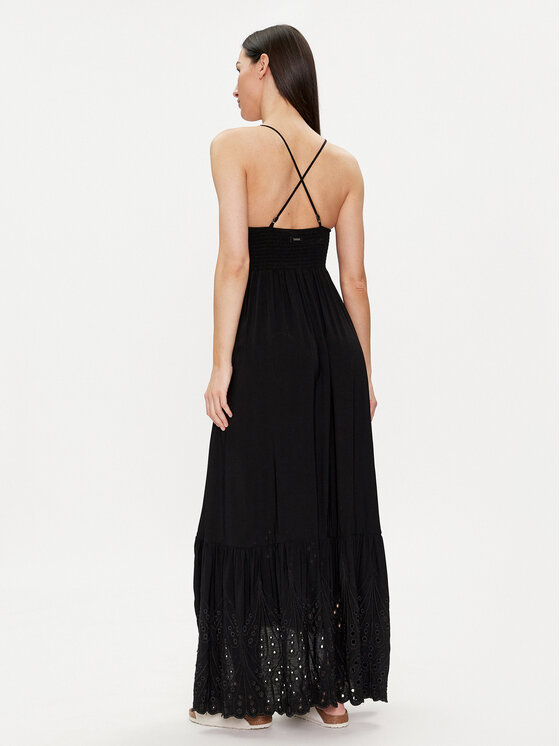 Maaji Maaji Vsakodnevna obleka 2123CLD004 Črna Regular Fit
