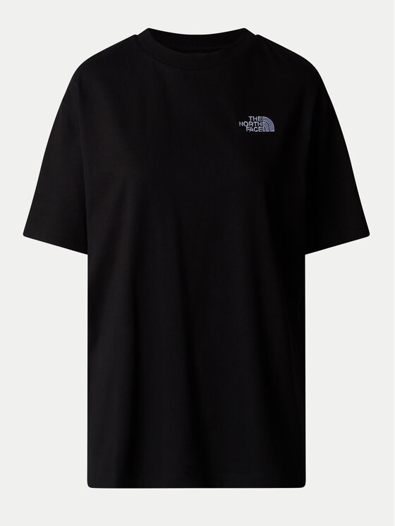 The North Face The North Face T-krekls Simple Dome NF0A87NQ Melns Oversize
