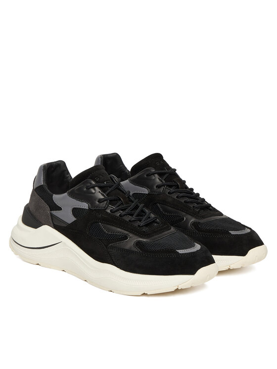 D.A.T.E. D.A.T.E. Sneakersy Fuga Mesh M431-FG-ME Čierna