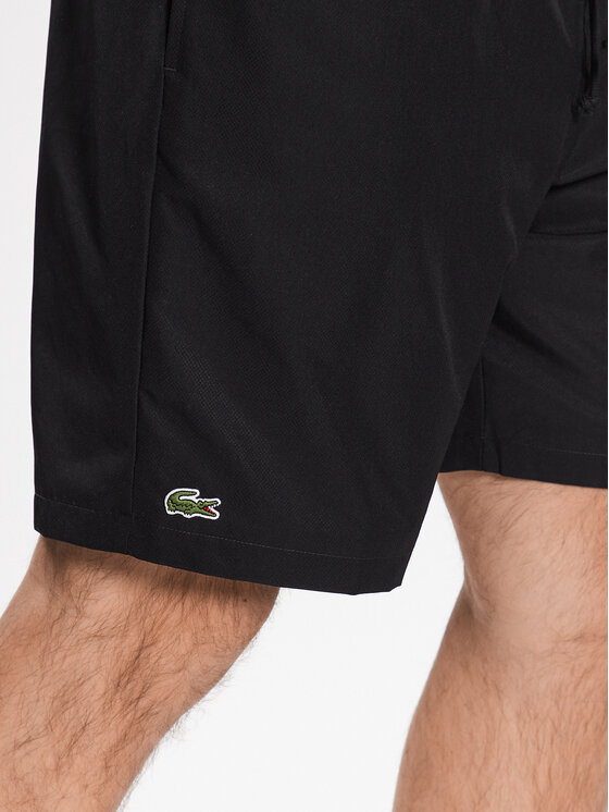 Lacoste Lacoste Teniso šortai GH353T Juoda Regular Fit
