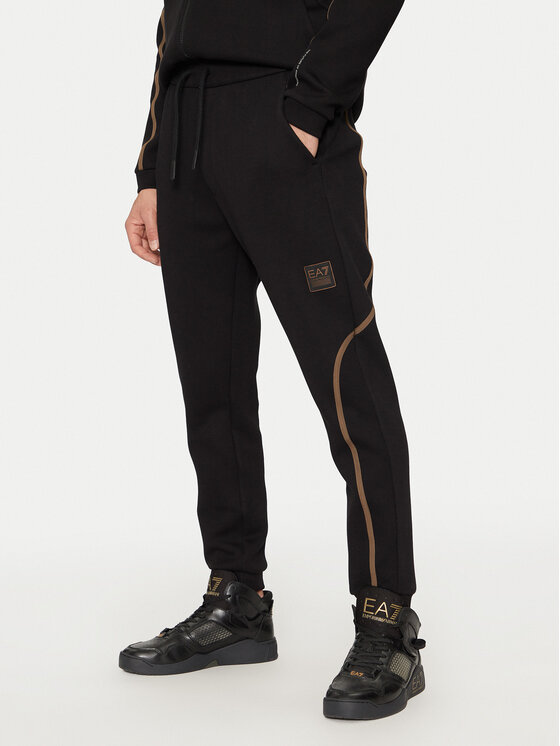 EA7 Emporio Armani EA7 Emporio Armani Спортивний костюм 6DPV62 PJODZ 1200 Чорний Regular Fit