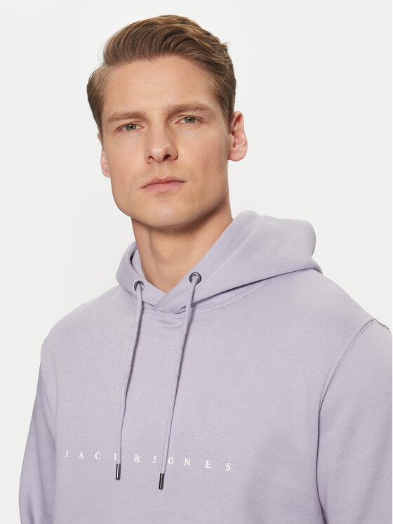 Jack&Jones Jack&Jones Majica dugih rukava Star 12233972 Ljubičasta Relaxed Fit