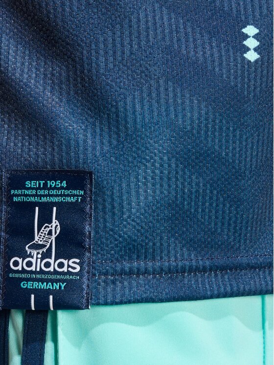 adidas adidas Koszulka techniczna 162218 Niebieski jasny Slim Fit