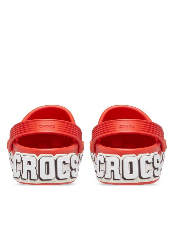 Crocs Crocs Шльопанці Off Court Logo Clog 209651 Червоний