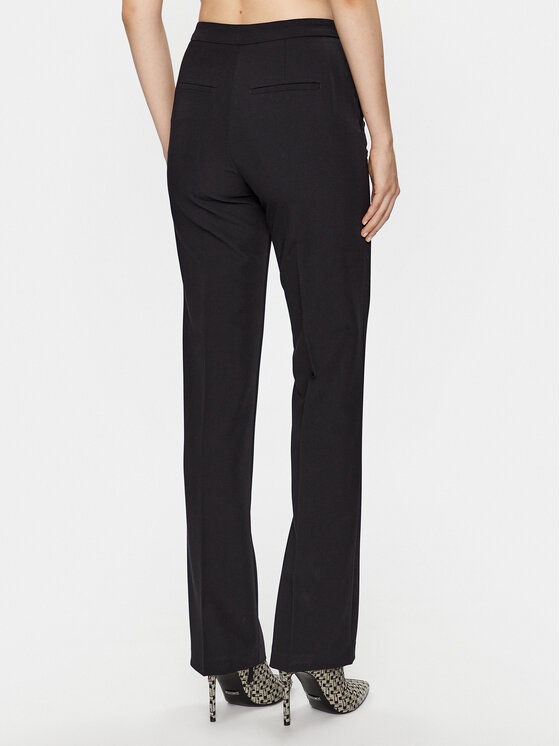 Sisley Sisley Штани з тканини 4KVXLF03I Чорний Slim Fit