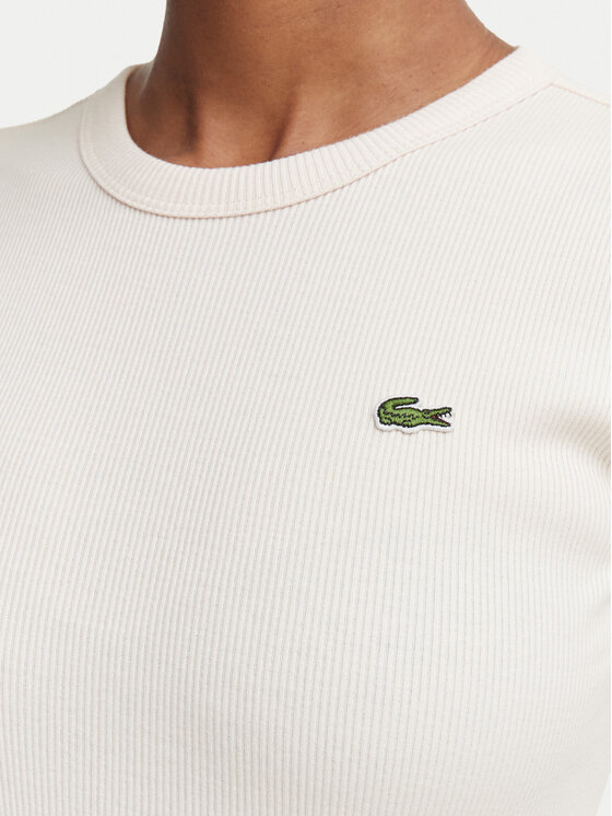 Lacoste Lacoste T-särk TF5538 Heleроosa Slim Fit