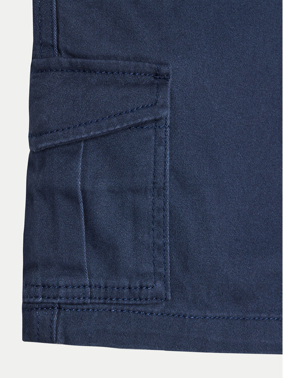 Jack & Jones Junior Jack & Jones Junior Szorty materiałowe 12182856 Granatowy Cargo Fit