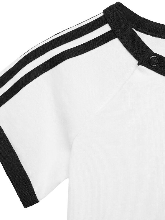 adidas adidas T-Shirt 3-Stripe KR3715 Λευκό Regular Fit