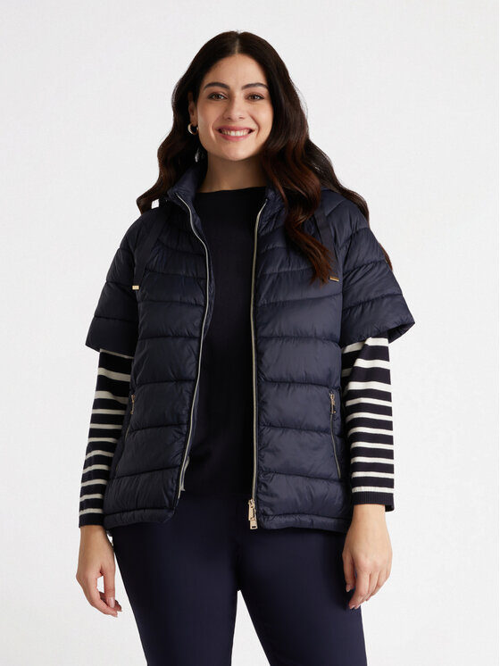 Fiorella Rubino Fiorella Rubino Giubbotto piumino F038L000049N034 Blu Regular Fit