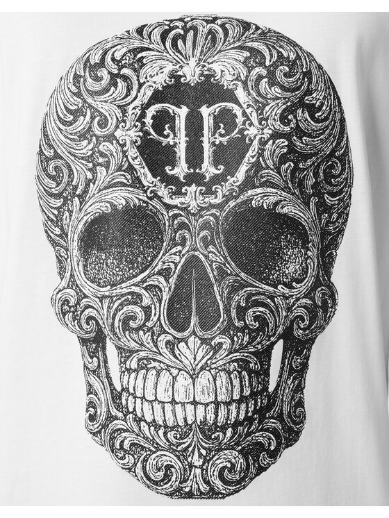 PHILIPP PLEIN PHILIPP PLEIN Tričko 31294 Biela Regular Fit