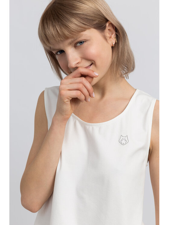 LaLupa LaLupa Koszula nocna LA052 Biały Comfortable Fit