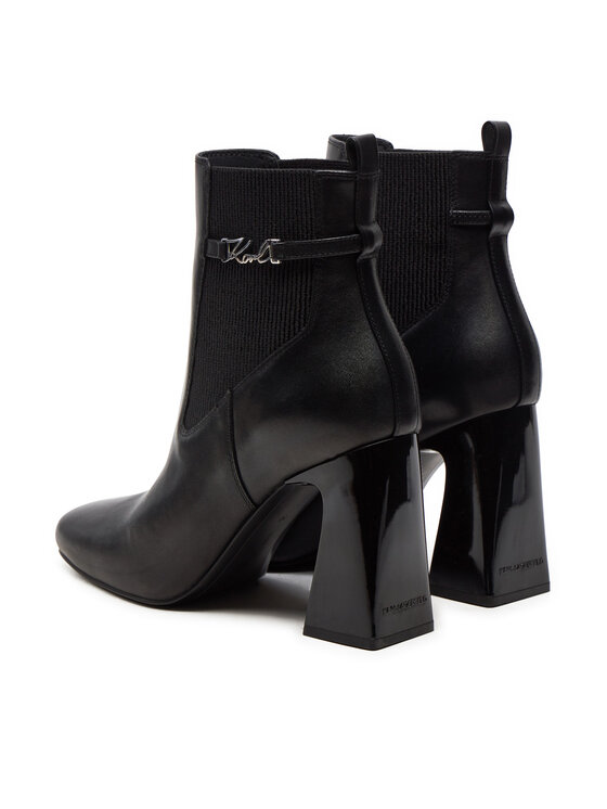 KARL LAGERFELD KARL LAGERFELD Botine Astra Nova KL33160 Negru
