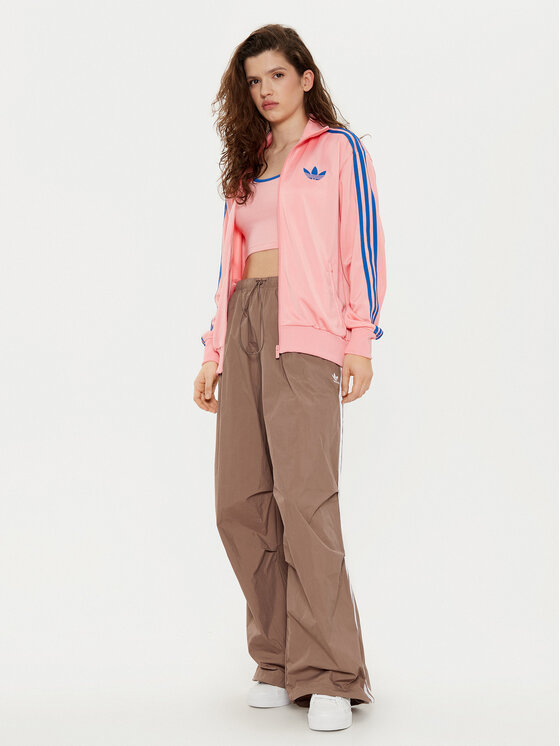 adidas adidas Світшот adicolor Classic Firebird JP2302 Рожевий Loose Fit