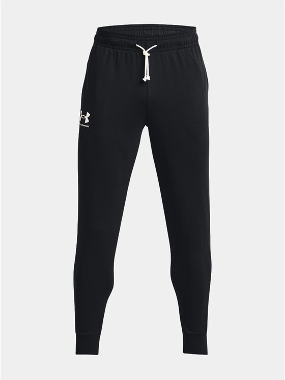 Under Armour Under Armour Teplákové kalhoty Ua Rival Terry Jogger 1380843-001 Černá Fitted Fit