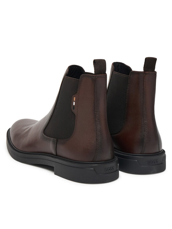 BOSS BOSS Klassische Stiefeletten Calev 50552527 Braun