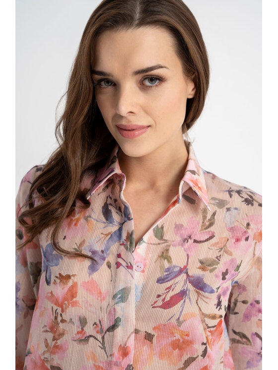 CLICK CLICK Košeľa 10-6800 Farebná Casual Fit
