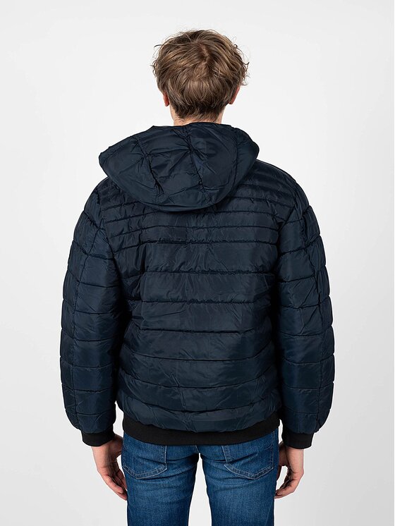Pepe Jeans Pepe Jeans Giacca di transizione PM402598 | James Blu scuro Regular Fit